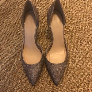 J Crew Glitter pumps
